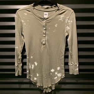 NSF Splatter Paint Henley